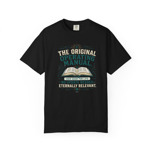 DigitalDivine: BIBLE-The Original Operating Manual T-Shirt
