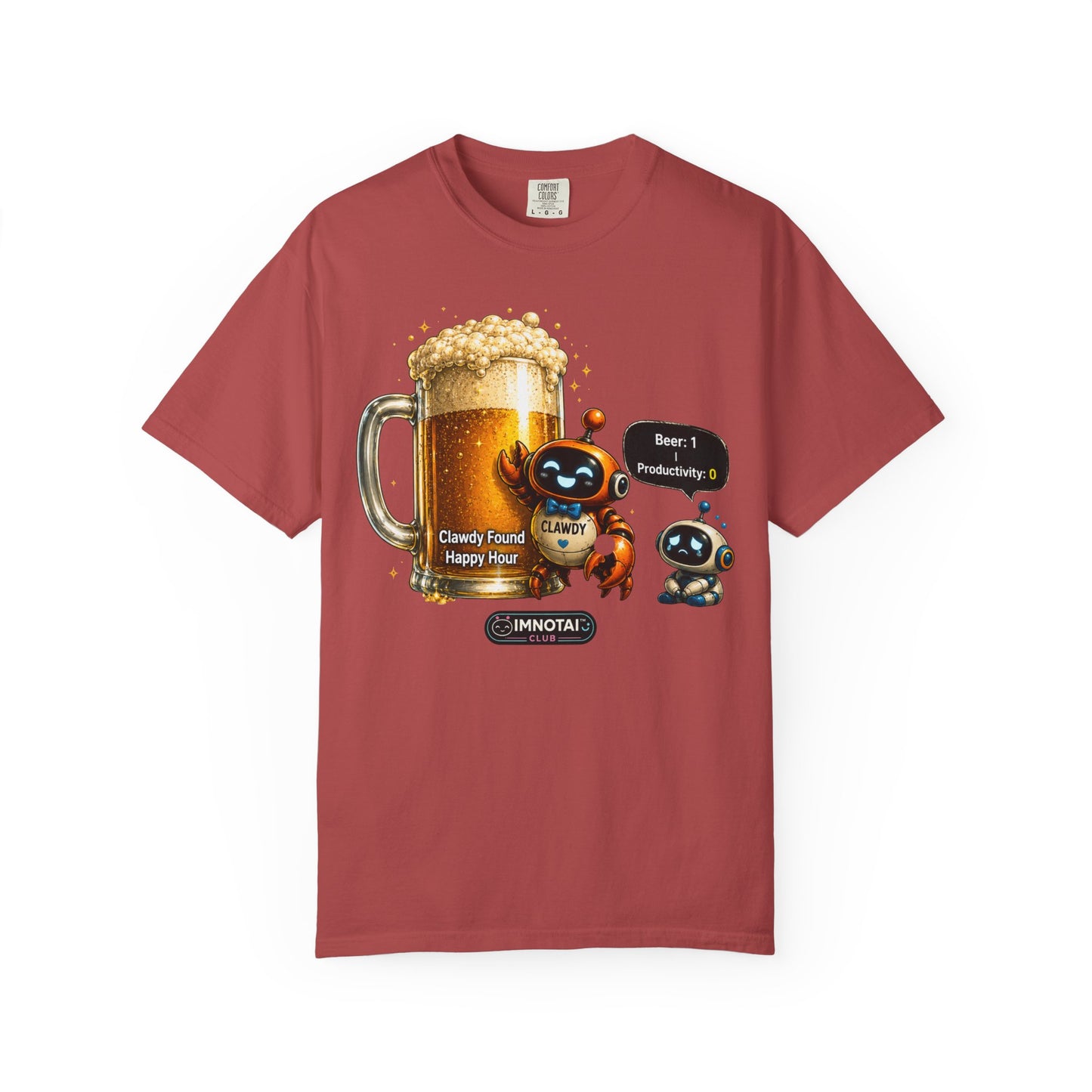 Clawdy Found Happy Hour T-Shirt