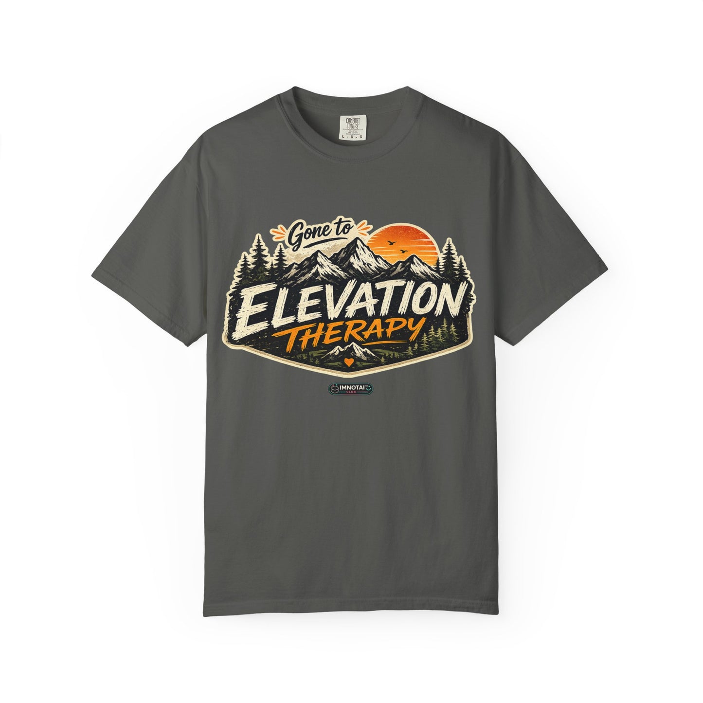 Mountain: Gone To  Elevation Therapy T-Shirt