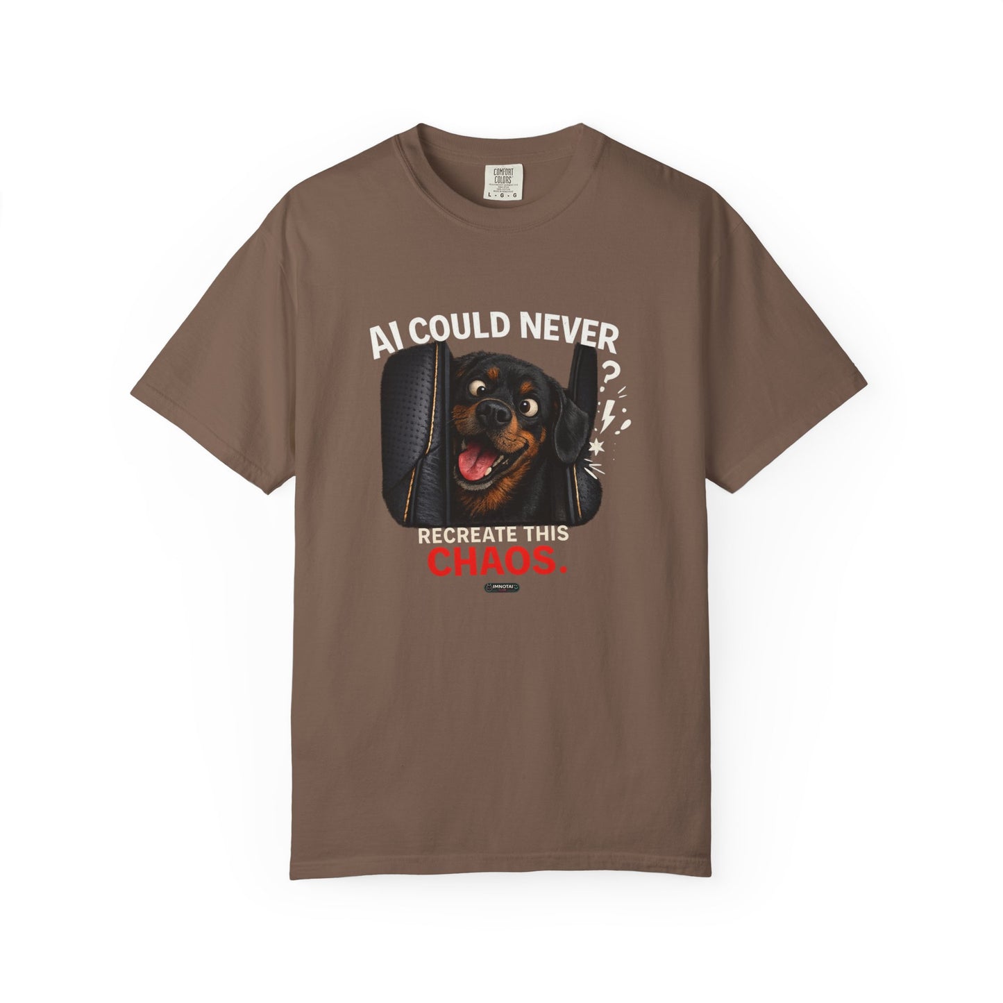 DOG Rottweiler: AI Could Never Recreate This Chaos T-Shirt