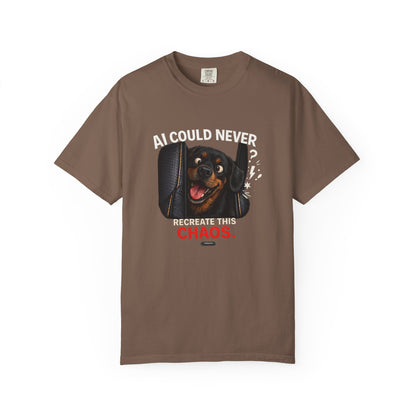 DOG Rottweiler: AI Could Never Recreate This Chaos T-Shirt