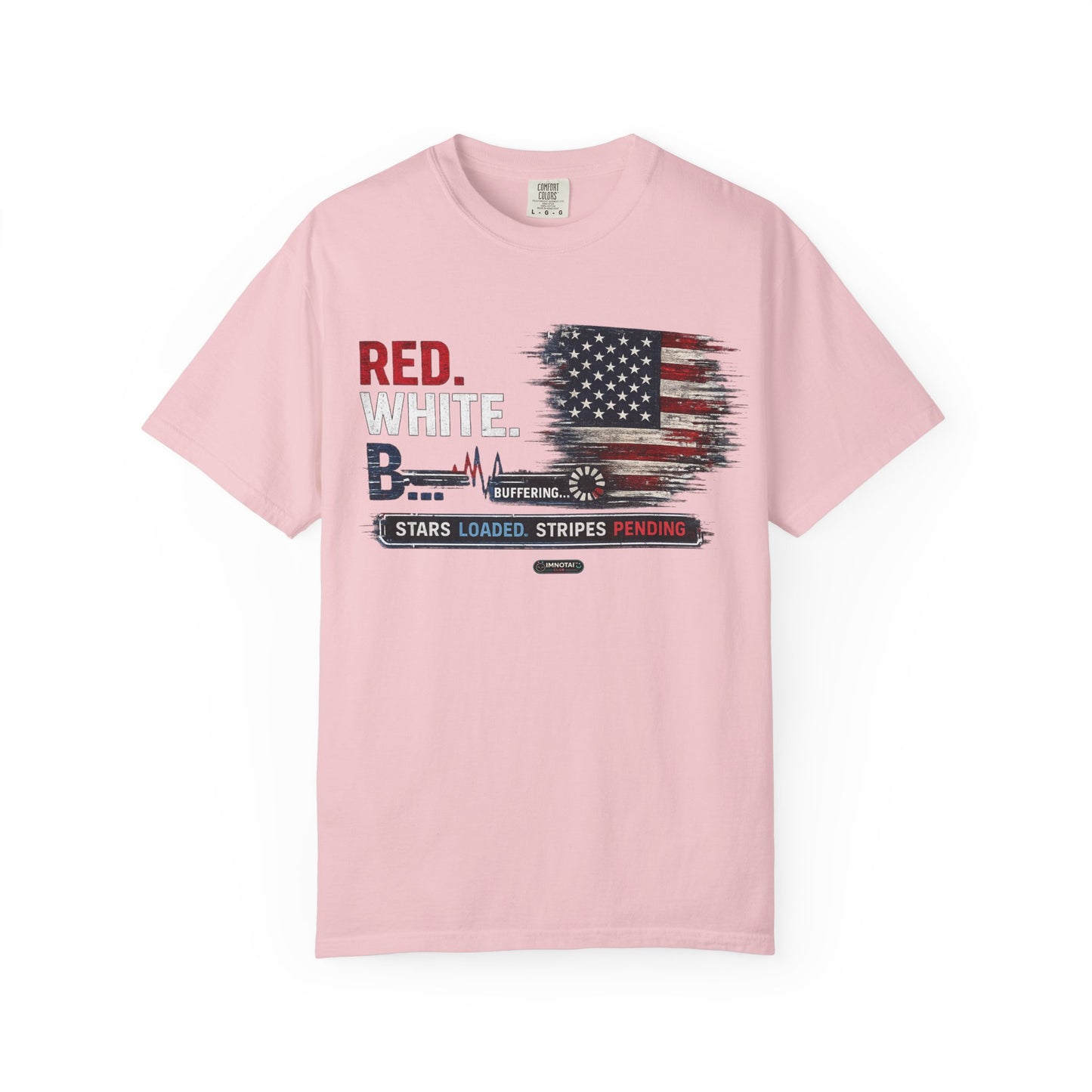 USA Distressed American Flag - Buffering