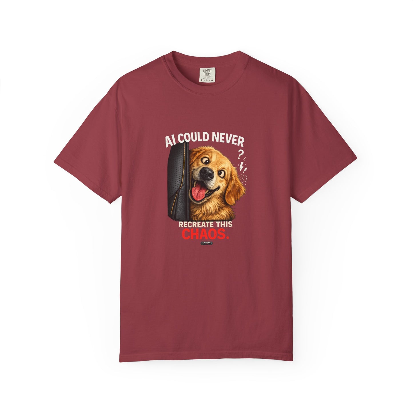 DOG Golden Retriever: AI Could Never Recreate This Chaos T-Shirt