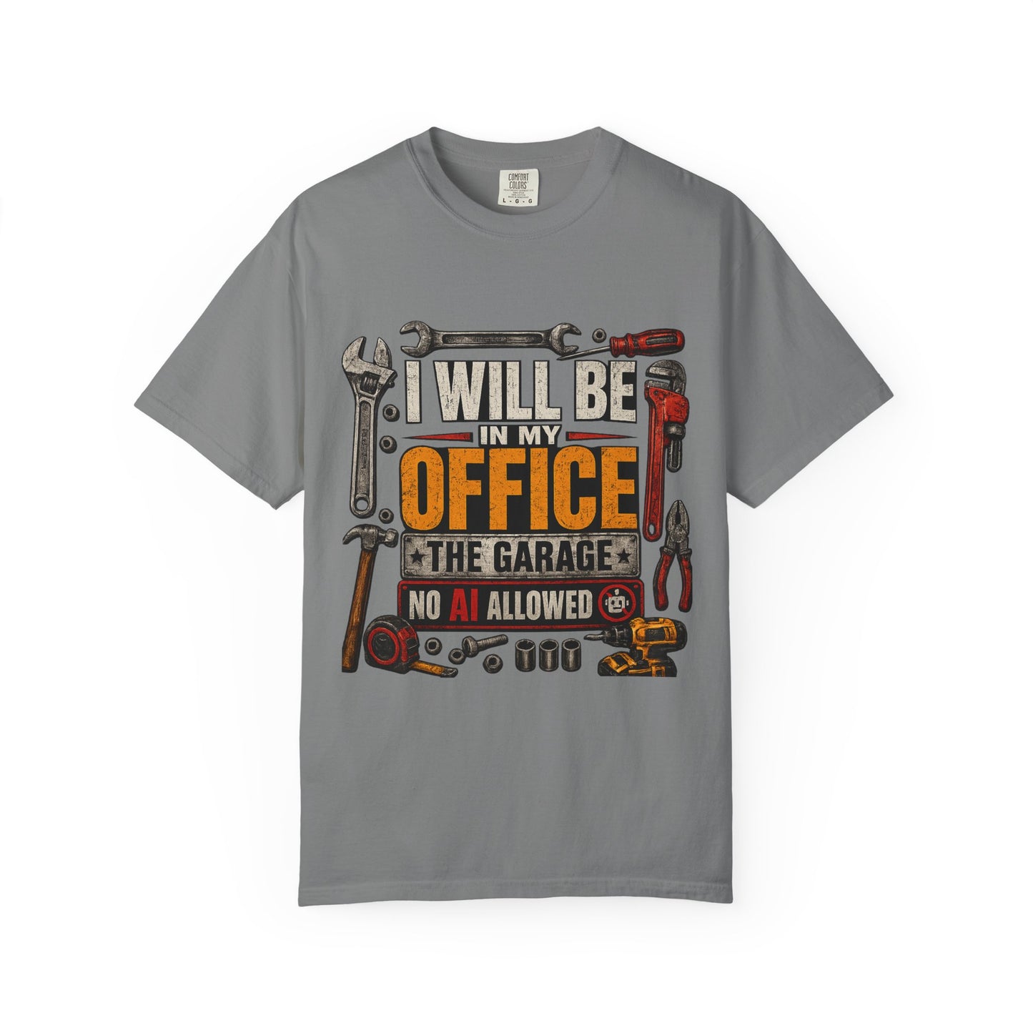 “I Will Be in My Office (The Garage) — No AI Allowed”