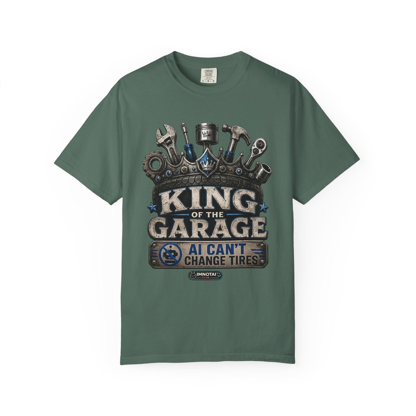 King of the Garage shirt | Mechanic Tools
