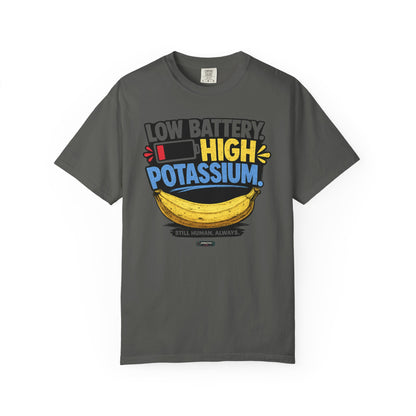 Low Battery, High Potassium Banana T-Shirt