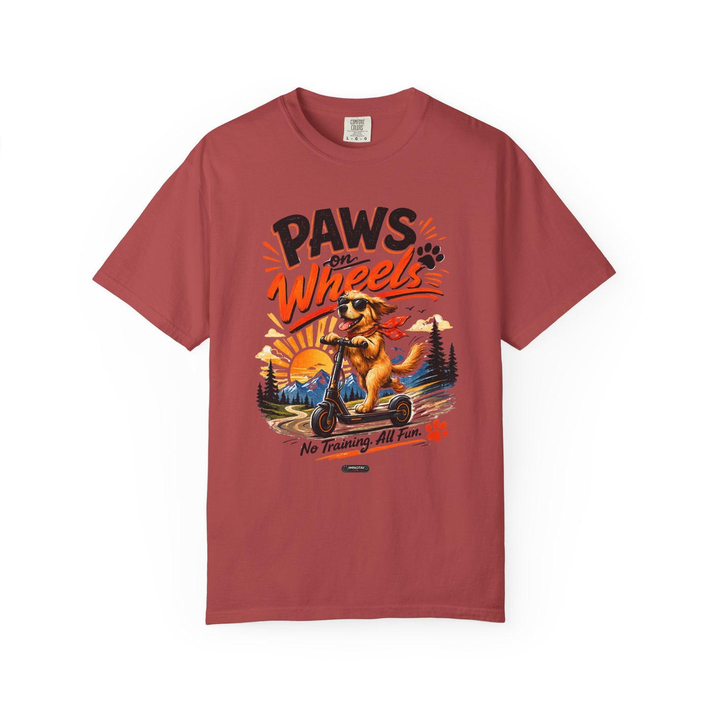 Paws on Wheels- DOG T-Shirt