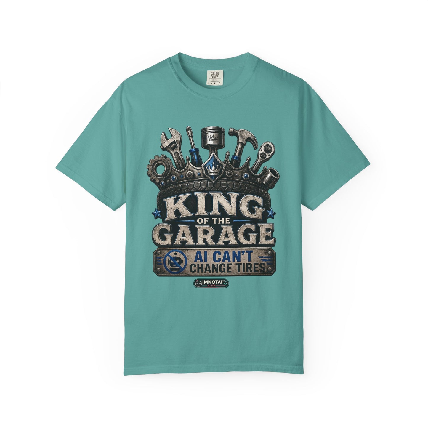 King of the Garage shirt | Mechanic Tools