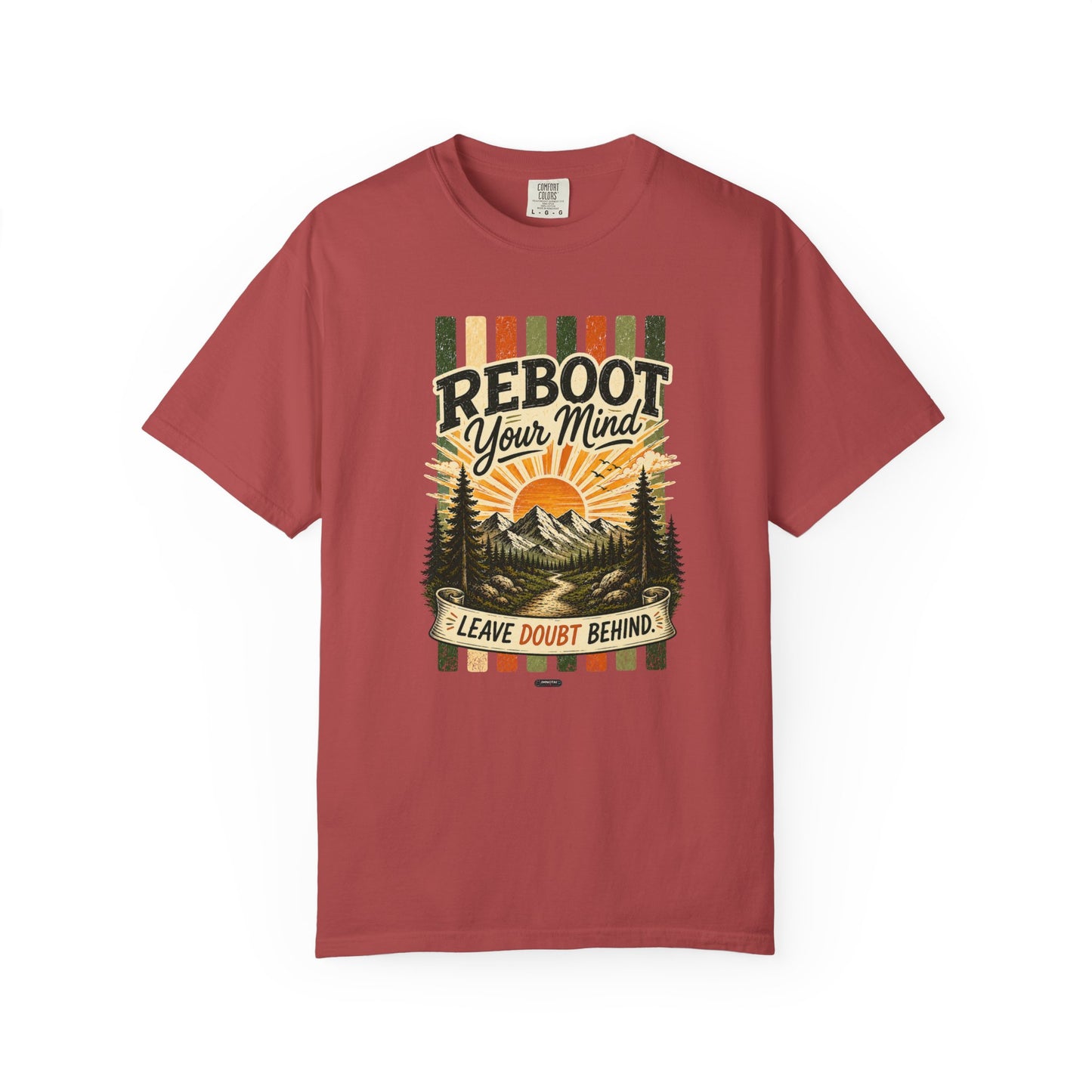 HUMANWARE : REEBOOT Your Mind. Retro Nature T-Shirt