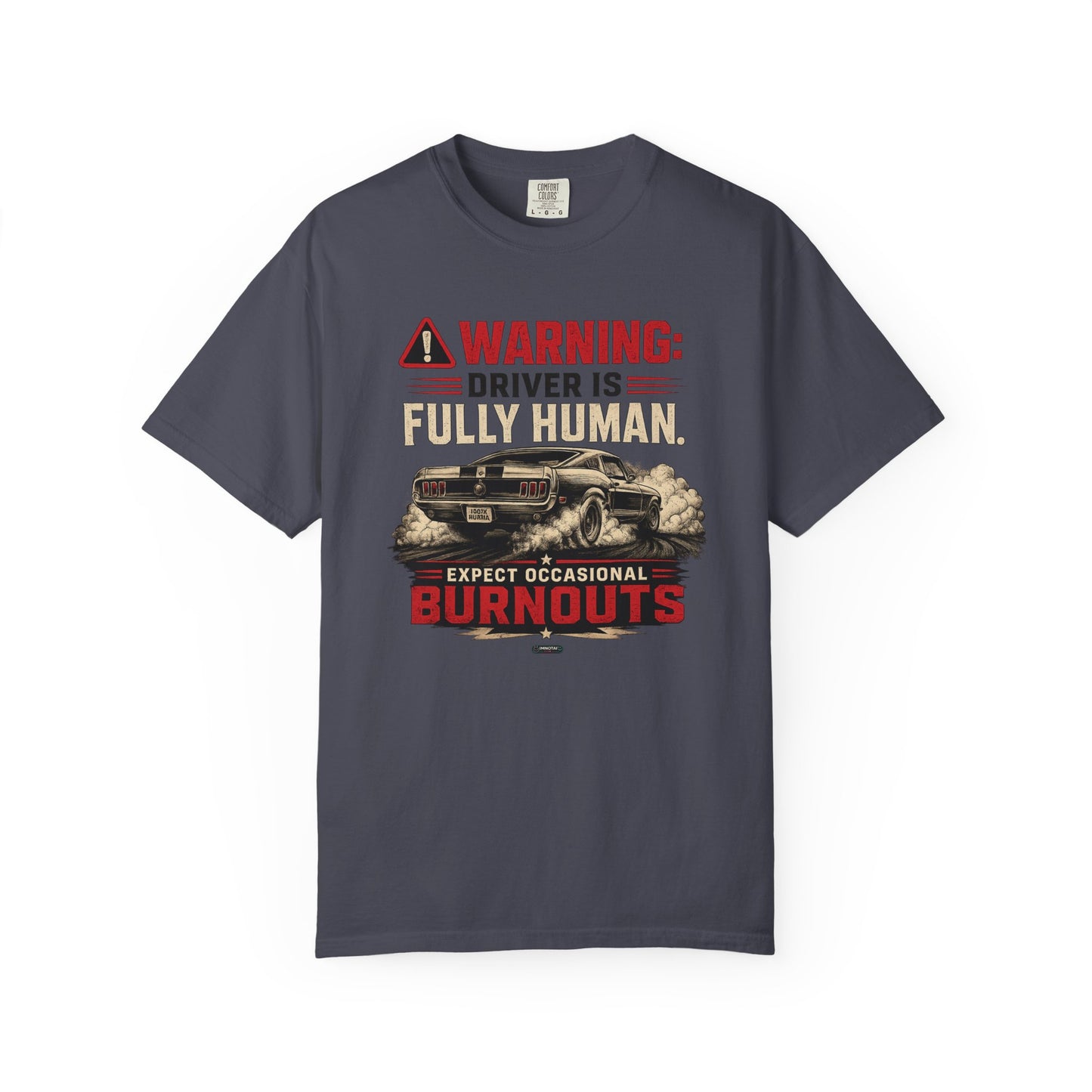 CLASSIC CAR Warning Driver is Fully Human T-Shirt