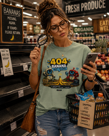 404 Banana Not Found T-Shirt