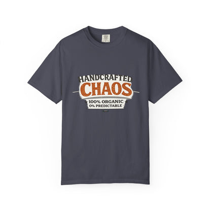 Handcrafted Chaos T-Shirt — Funny Organic 0% Predictable Graphic Tee
