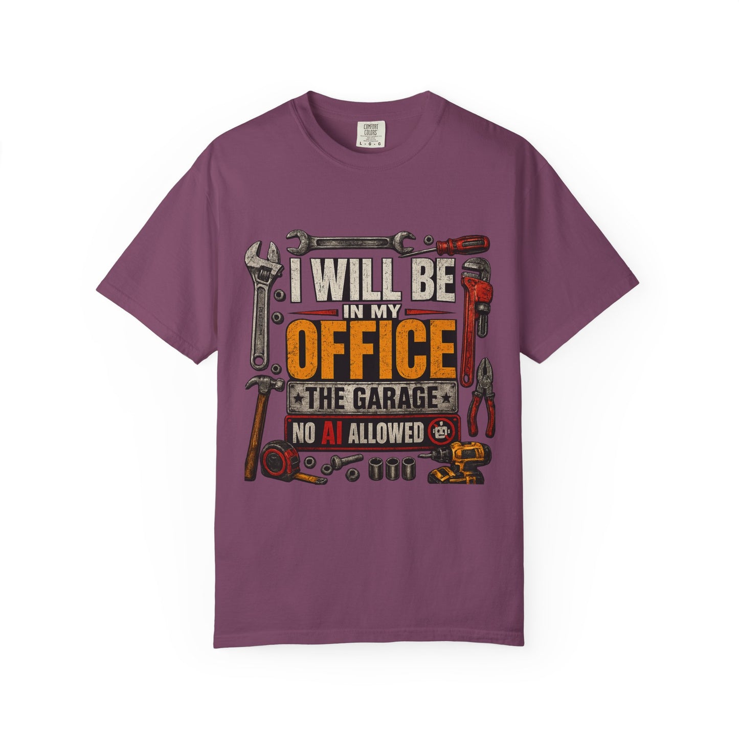 “I Will Be in My Office (The Garage) — No AI Allowed”