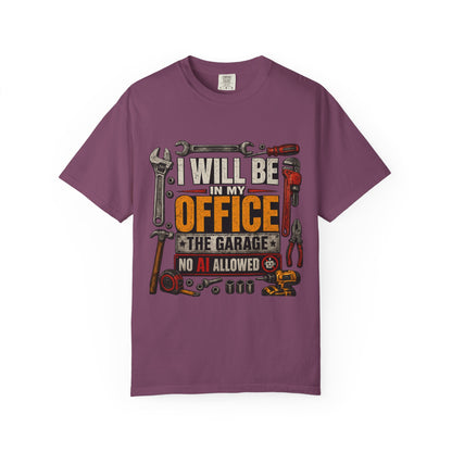 “I Will Be in My Office (The Garage) — No AI Allowed”