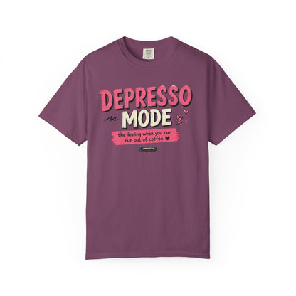 Depresso Mode- The Feeling  When You Run of  Coffee T-Shirt