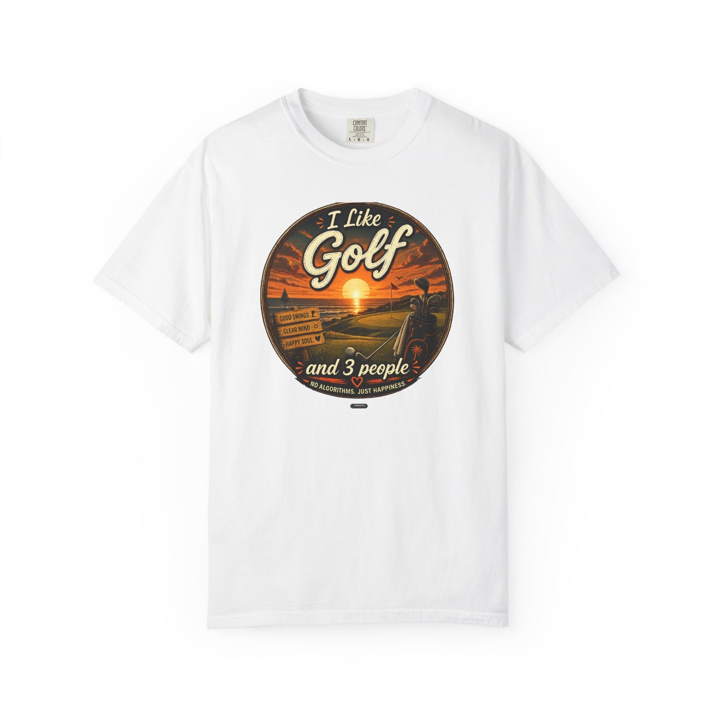 I Like Golf and 3 People T-shirt