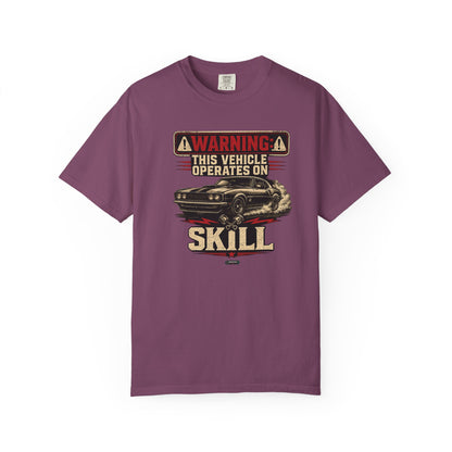 CLASSIC CAR This Vehicle Operate On Skills T-Shirt