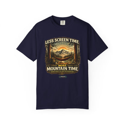Mountain: Less Screen Time, More Mountain Time T-Shirt