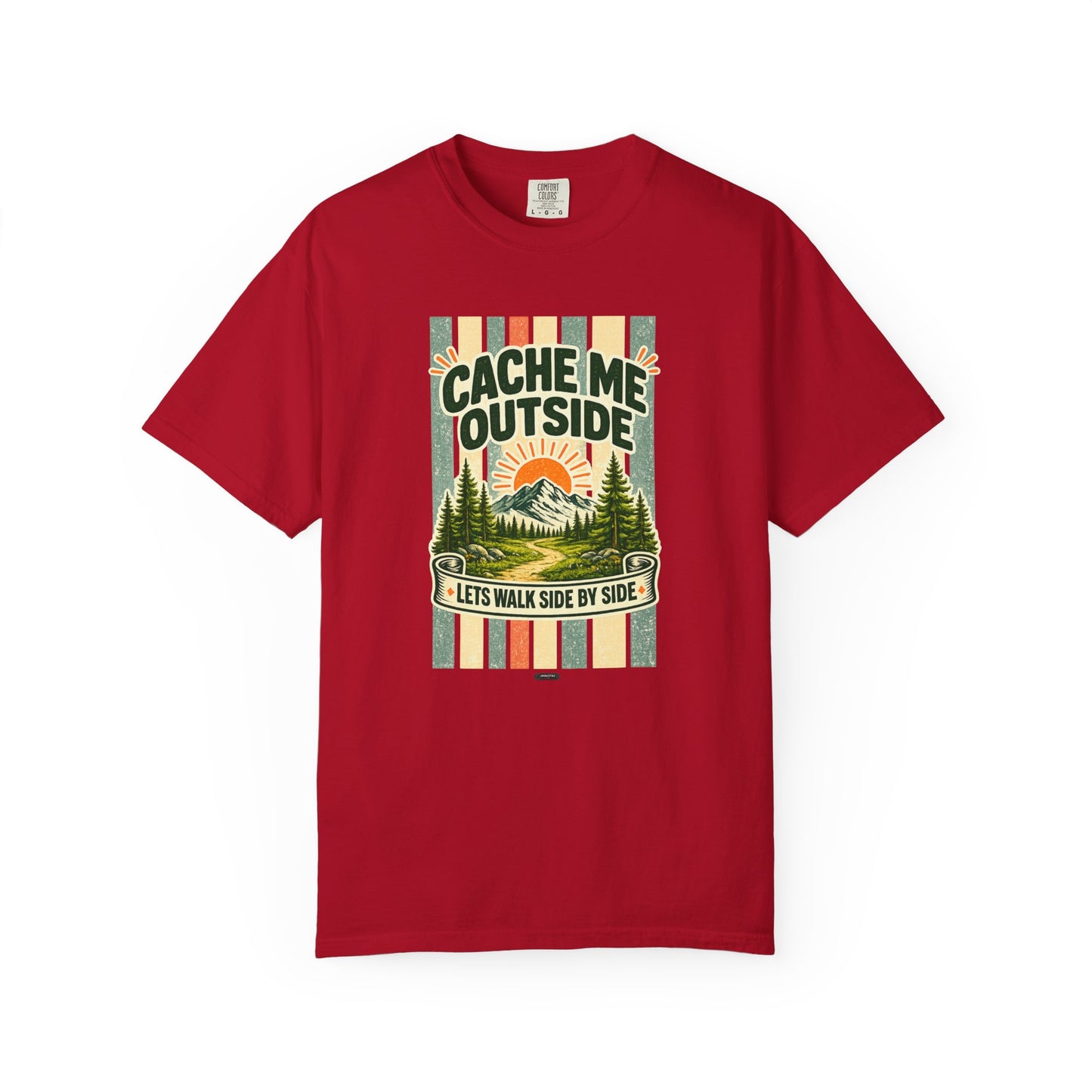 HUMANWARE : CACHE ME OUTSIDE  Retro Nature T-Shirt