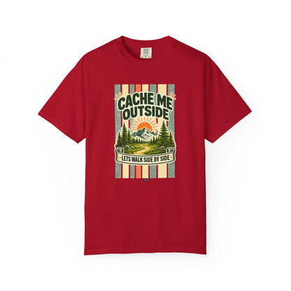 HUMANWARE : CACHE ME OUTSIDE  Retro Nature T-Shirt
