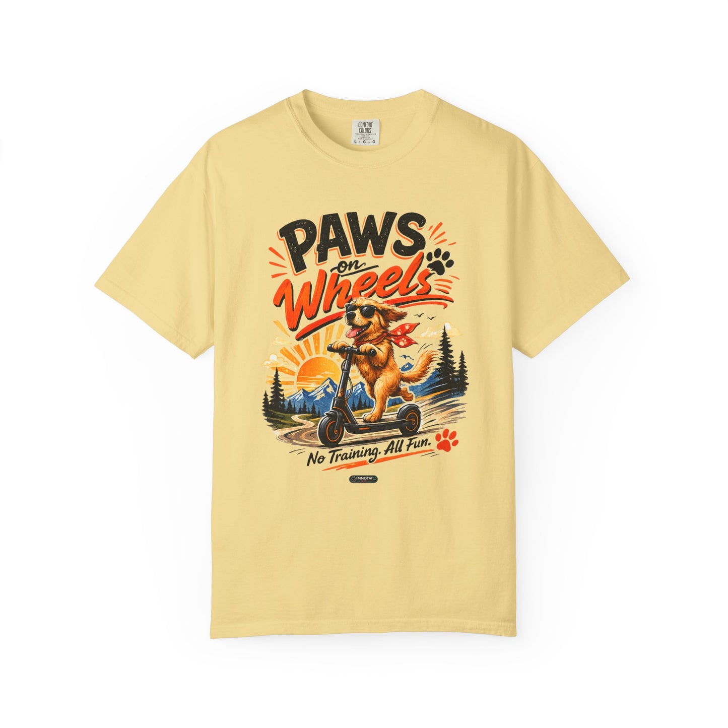 Paws on Wheels- DOG T-Shirt