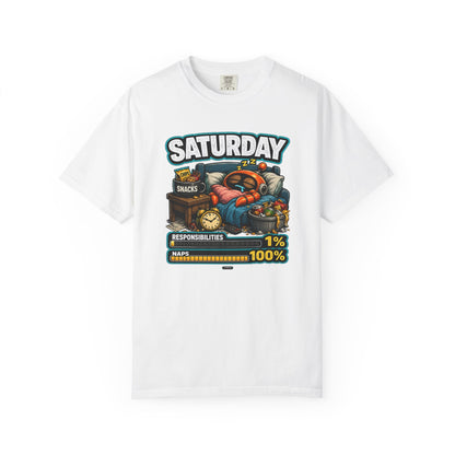 SATURDAY: Responsibilities 1%, NAP 100%