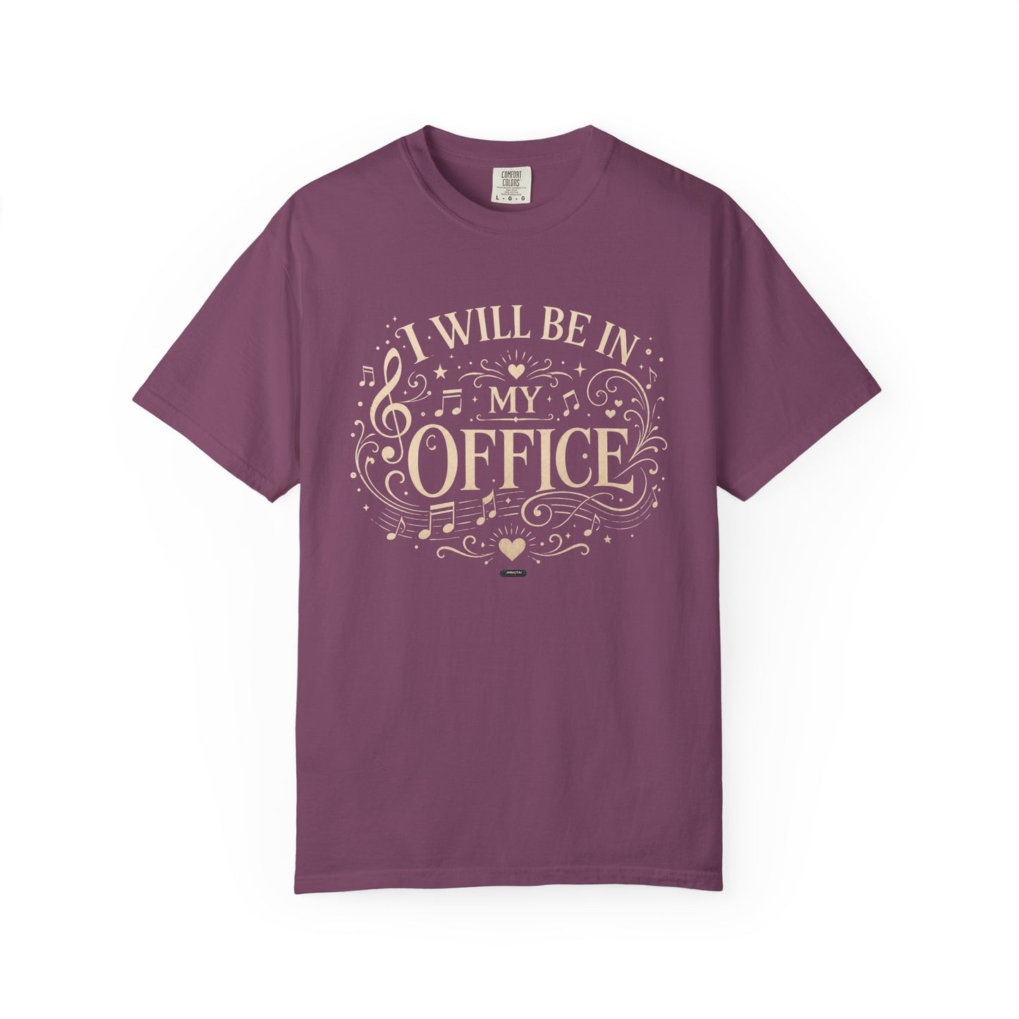 MUSIC: I Will Be In My Office T-Shirt