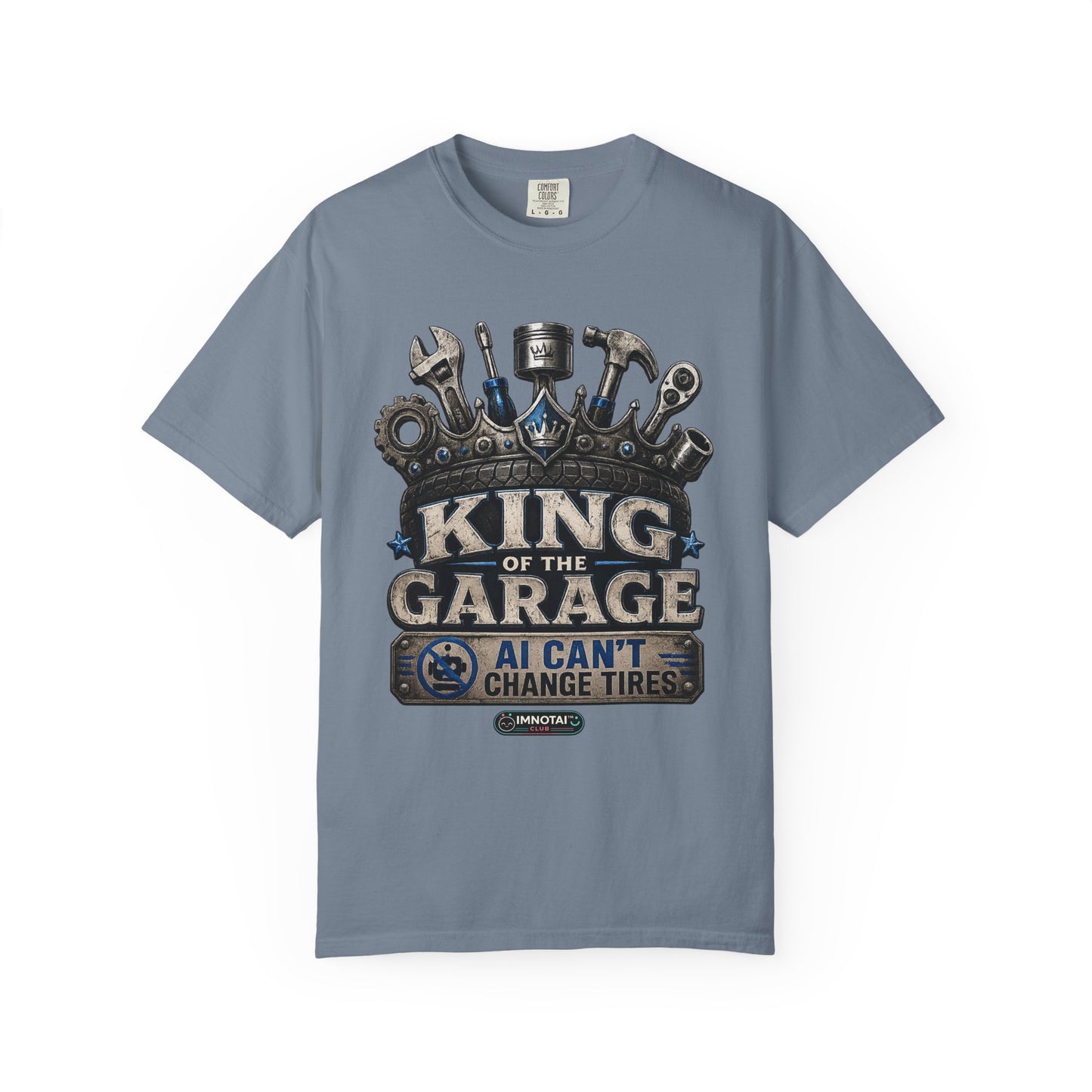 King of the Garage shirt | Mechanic Tools