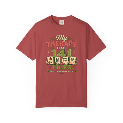 MAHJONG: My Therapy Have 141 Tile T-Shirt