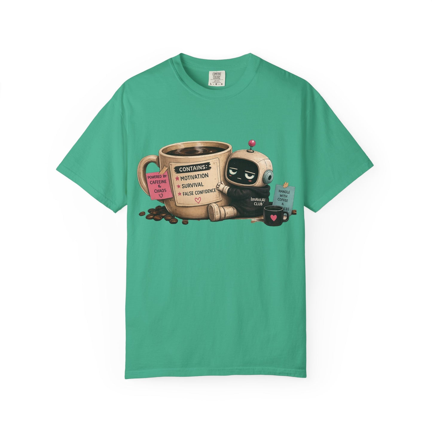 Chatty Motivation - Coffee T-Shirt