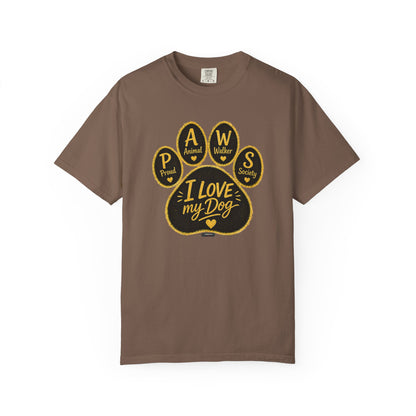 PAWS: Proud Animal Walking Society T-Shirt