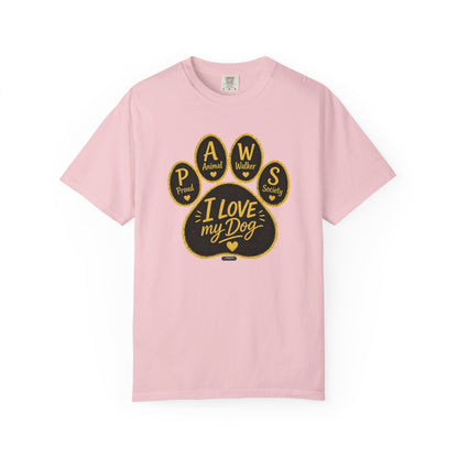 PAWS: Proud Animal Walking Society T-Shirt