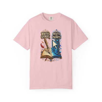 BOOKTee: One Writes Stories, One Waits Prompts T-Shirt