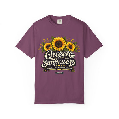 Queen of Sunflowers Naturally Unprogrammed T-Shirt