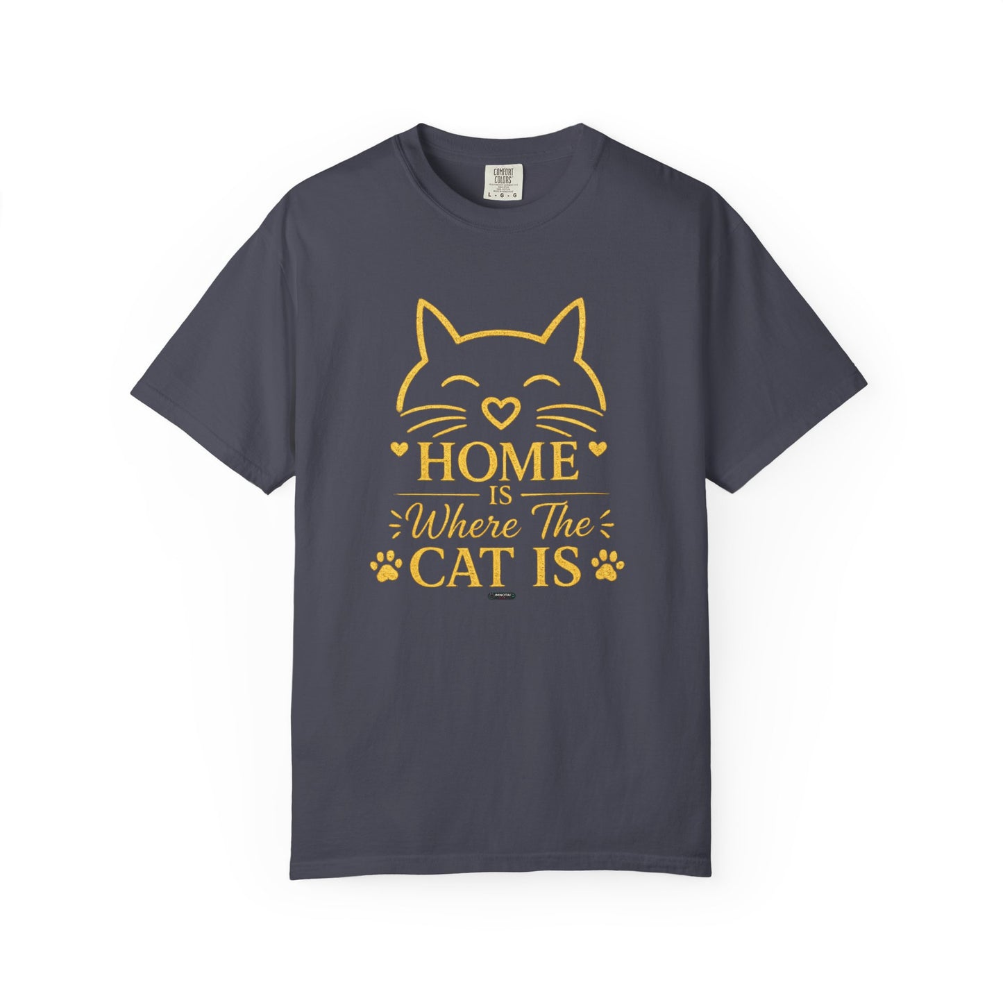 CAT HOME — Where the Cat Is T-Shirt