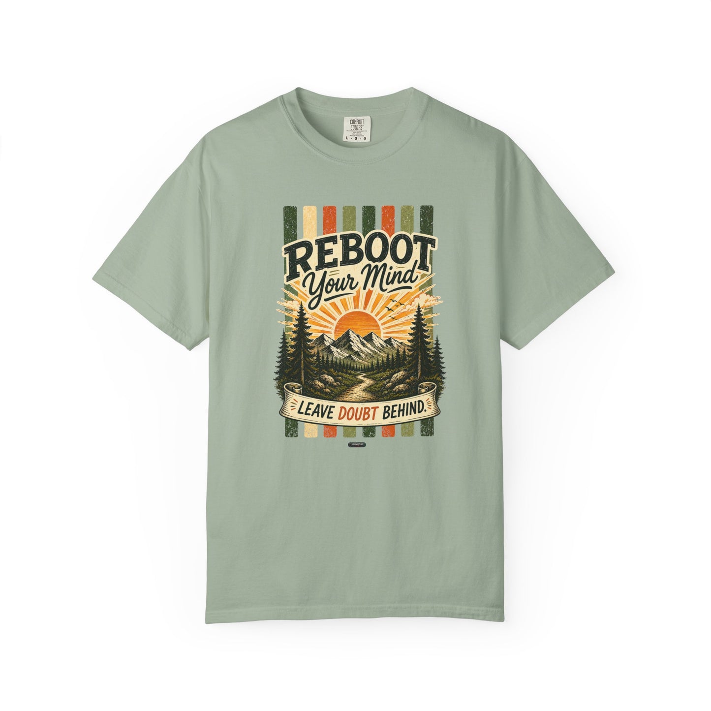 HUMANWARE : REEBOOT Your Mind. Retro Nature T-Shirt