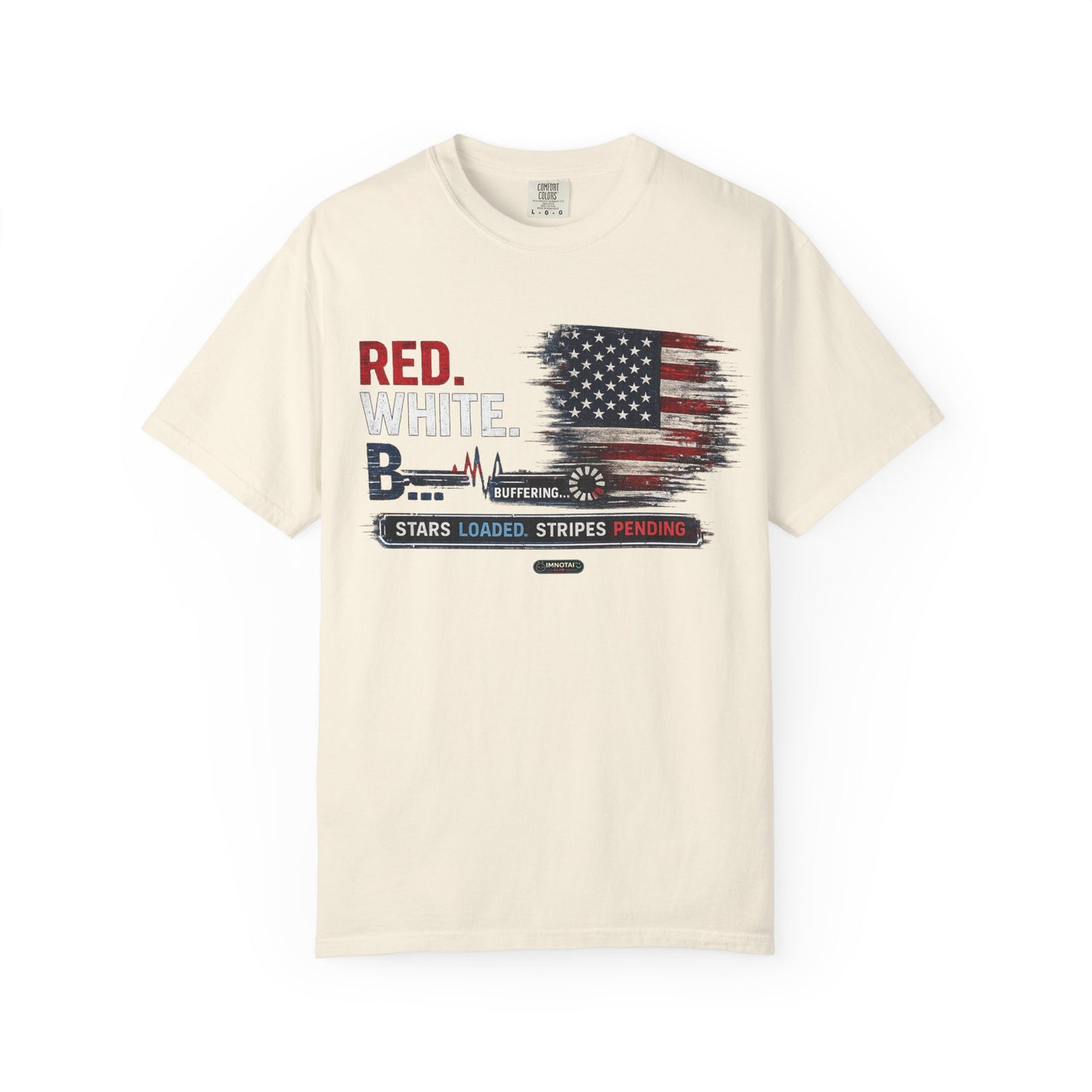 USA Distressed American Flag - Buffering