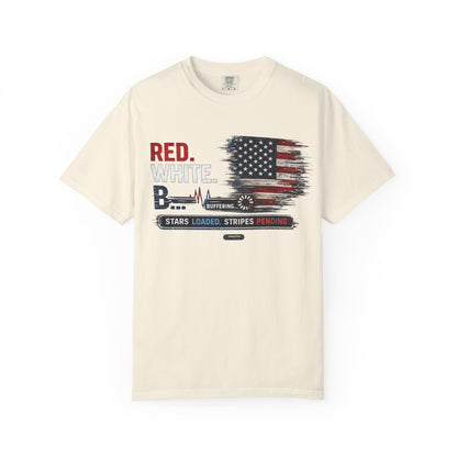 USA Distressed American Flag - Buffering