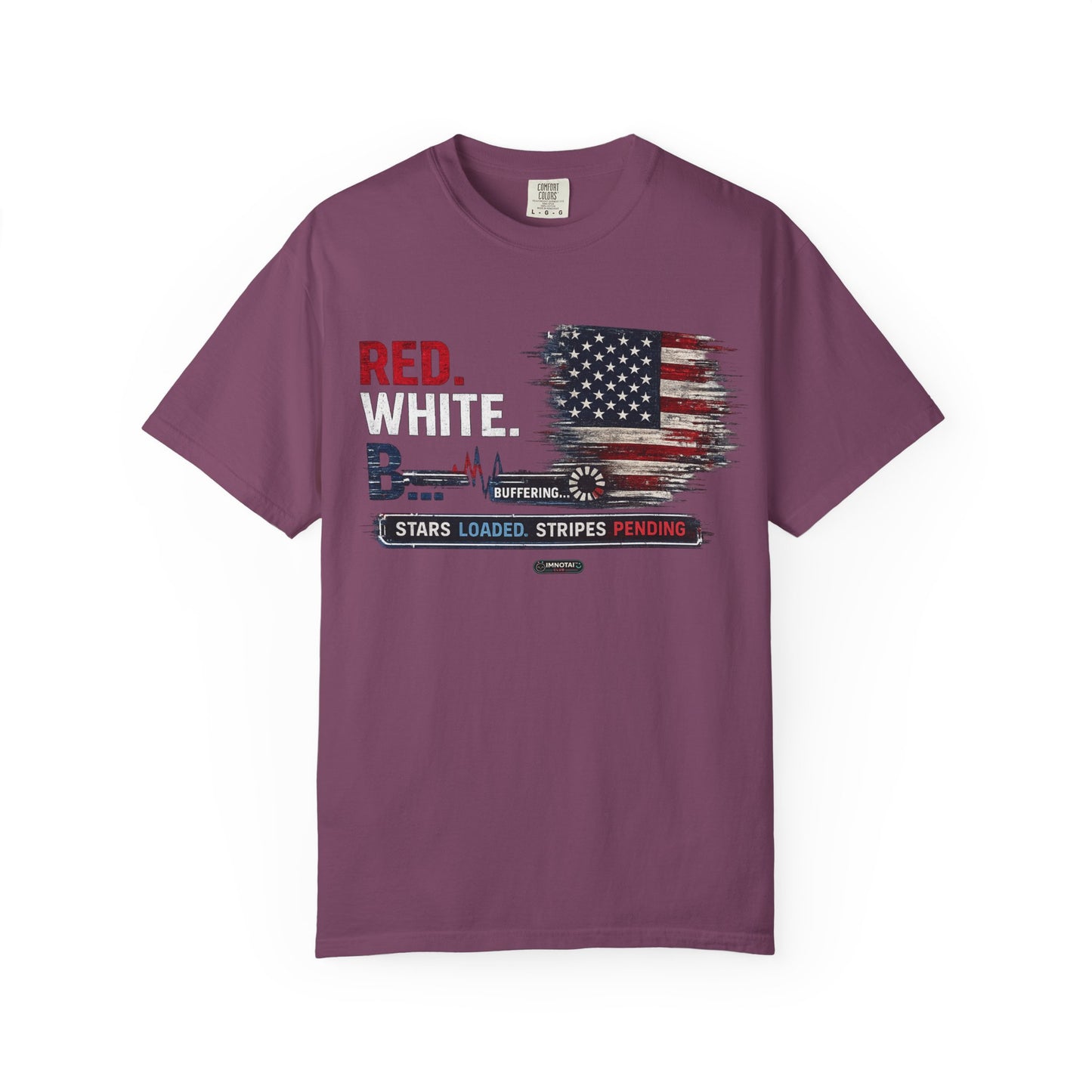 USA Distressed American Flag - Buffering