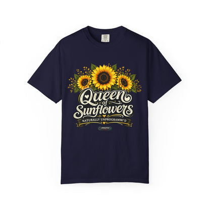 Queen of Sunflowers Naturally Unprogrammed T-Shirt