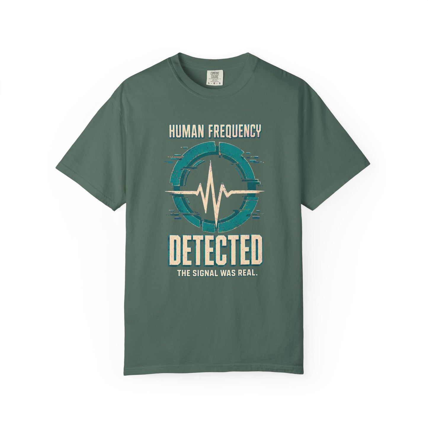 MUSIC: Human Frequency Detected" Graphic Tee