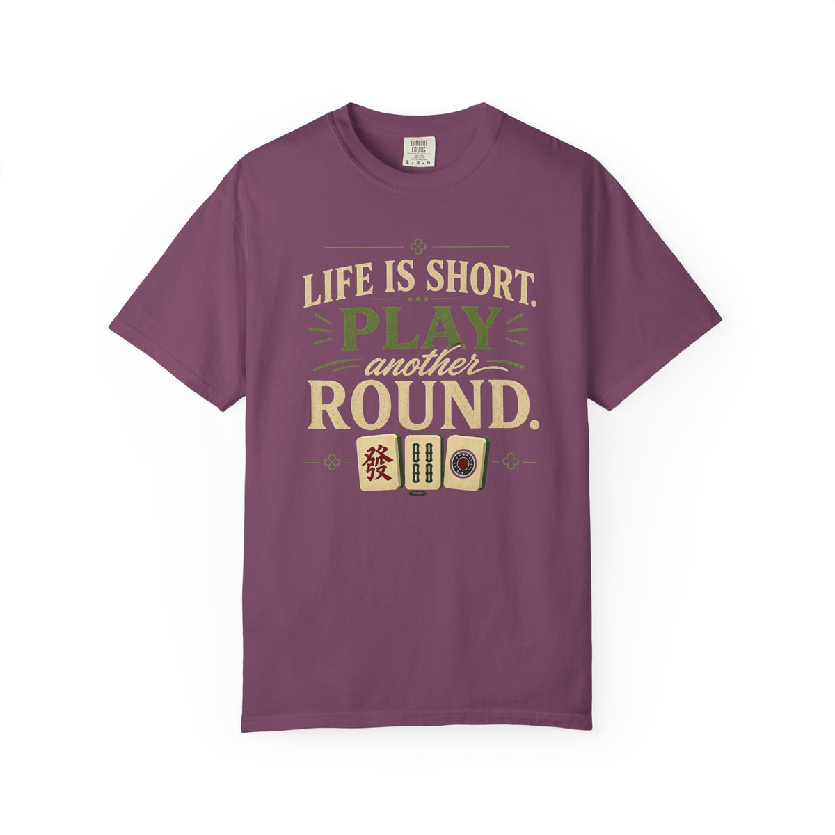 MAHJONG: Life Is Short, Play Another Round T-Shirt