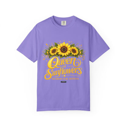 Queen of Sunflowers- Too Bright To Be Artificial  T-Shirt