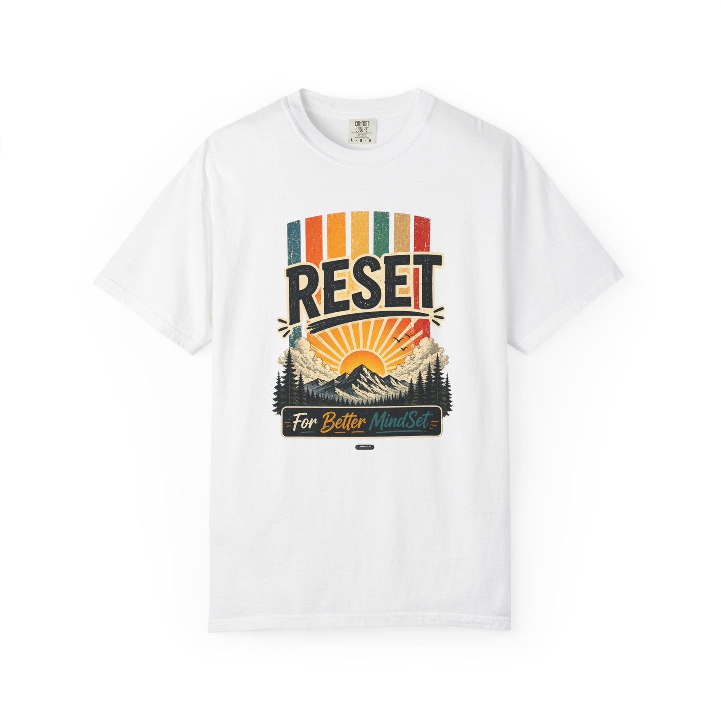 HUMANWARE : RESET For Better Mindset. Retro Nature T-Shirt