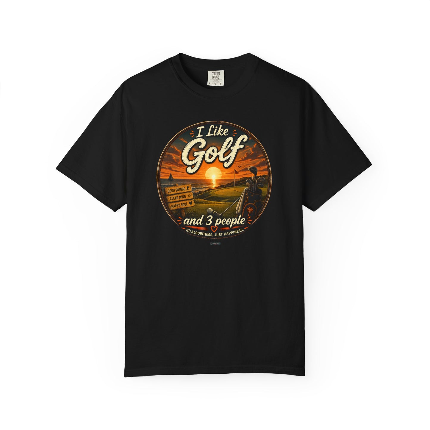 I Like Golf and 3 People T-shirt