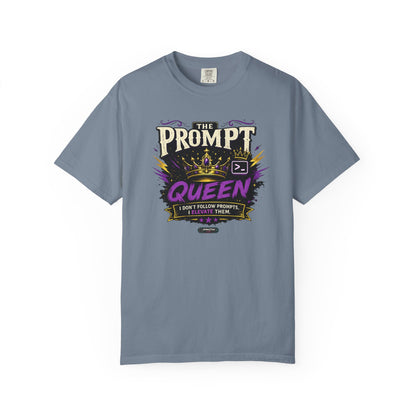 Prompt Queen" Graphic Tee with Crown Design