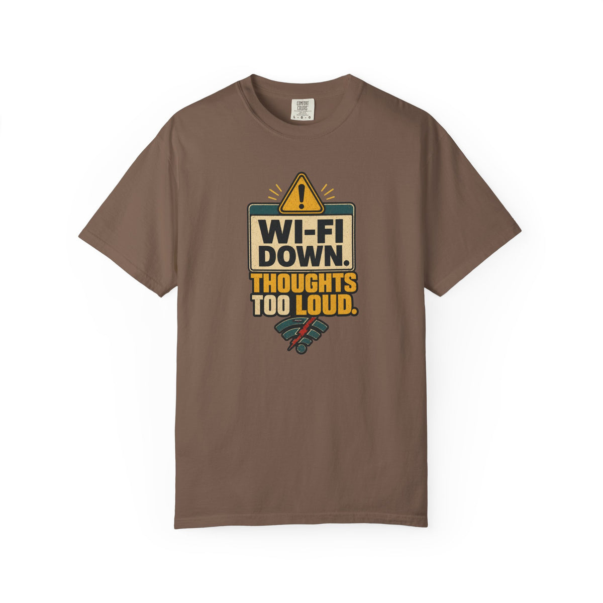 Wi‑Fi Down Funny Internet Error Graphic Tee