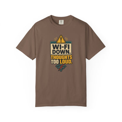Wi‑Fi Down Funny Internet Error Graphic Tee