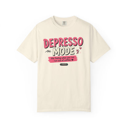 Depresso Mode- The Feeling  When You Run of  Coffee T-Shirt