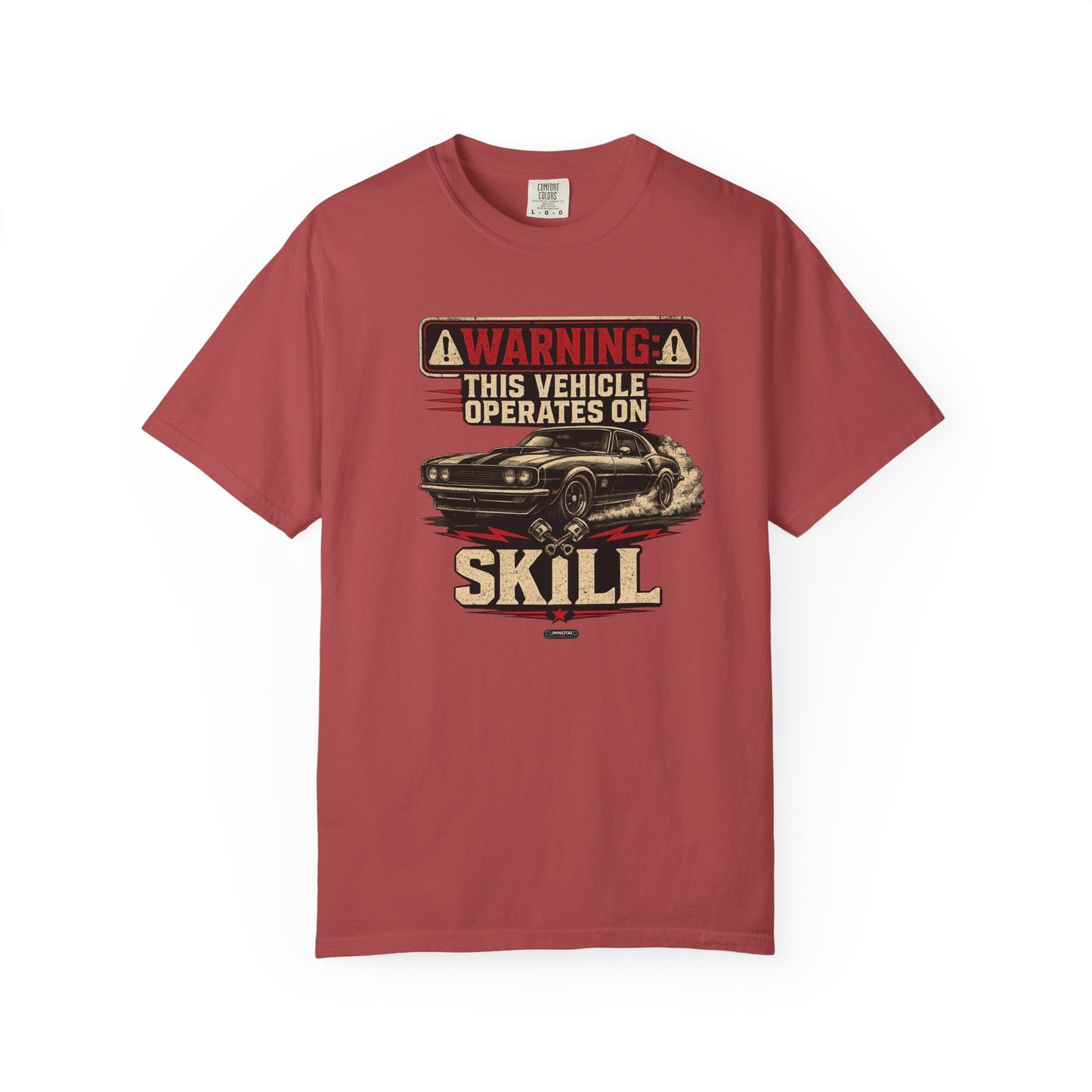 CLASSIC CAR This Vehicle Operate On Skills T-Shirt